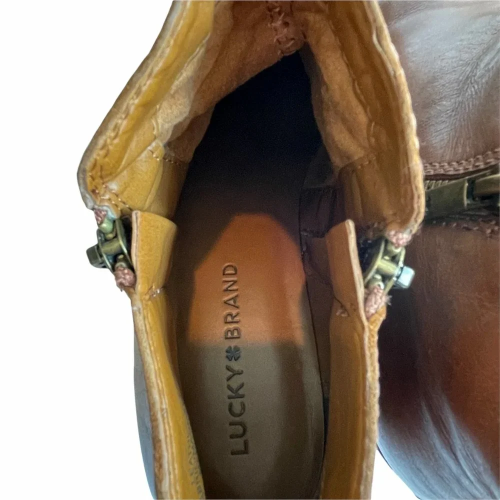 LUCKY Brand Bootie Side Zip 8.5 - Picture 12 of 12